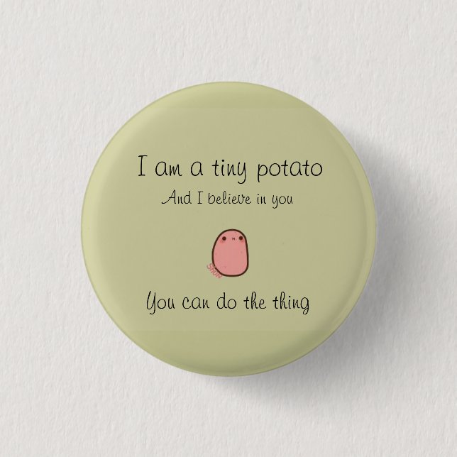 Tiny potato button knapp (Framsida)