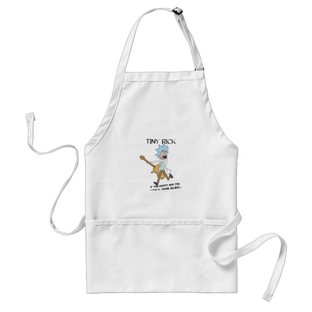 Tiny Rick Classic Förkläde (Framsidan)