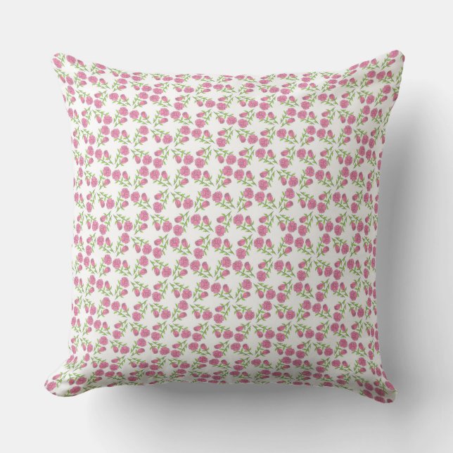 Tiny Rosa ros Cushion Kudde (Framsida)