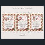 Tiny Santa and Elf Brev DIY<br><div class="desc">Tiny Elf & Santa brev för mina små origami-kuvert. Redigera med dina detaljer eller använda knappen "Design Using Design Verktyg" (Design Design) om du vill flytta runt sak. Originalkuverten (som är tillgängliga separat) håller det lilla breven. Den slutliga storleka för brev efter putsning är 2, 75 x 4 tum.</div>