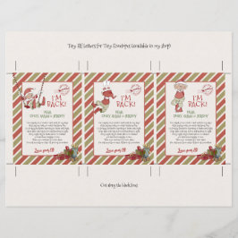 Tiny Santa and Elf Brev DIY