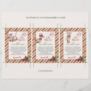 Tiny Santa and Elf Brev DIY