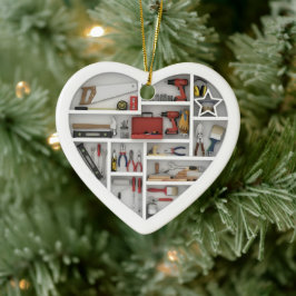 Tiny Shelves: DIY Tools - 2D print Tool Shelf Julgransprydnad Keramik