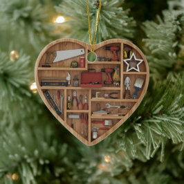 Tiny Shelves: DIY Tools - 2D print Tool Shelf Julgransprydnad Keramik