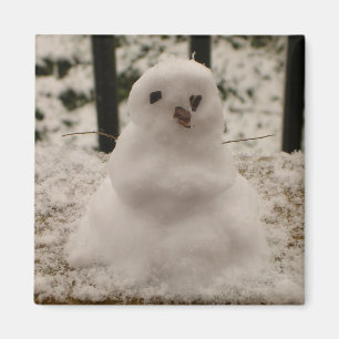 Tiny Snögubbe Magnet