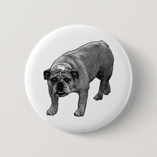 Tiny Spark Bulldog Pin Knapp