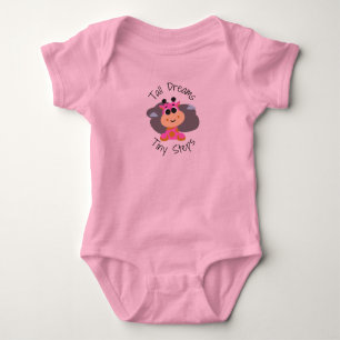 Tiny Steps Giraff Bebis Kläder Shower Gåva  T Shirt