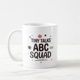 Tiny Talks ABC Squad Lärarliv Kaffemugg