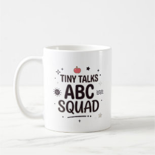 Tiny Talks ABC Squad Lärarliv Kaffemugg