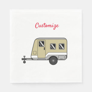 Tiny Tan Caravan Camper Thunder_Cove Pappersservett