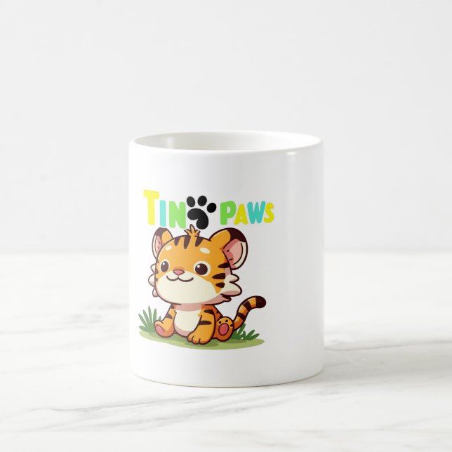 Tiny Tassar, Big Roar Kaffemugg (Center)