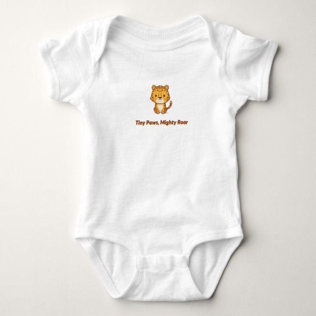 Tiny Tassar, Mighty Roar T Shirt (Framsida)