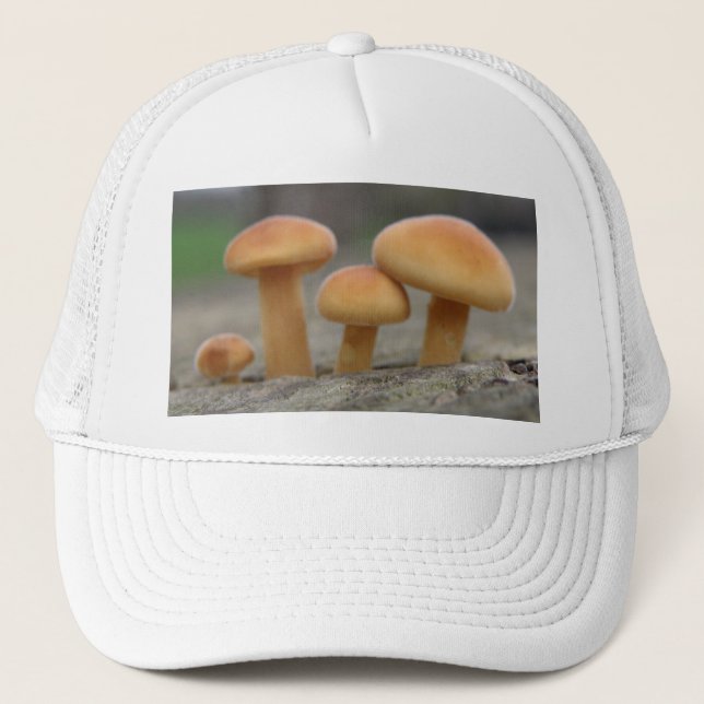 Tiny Toadstools Macro Hat Truckerkeps (Framsida)