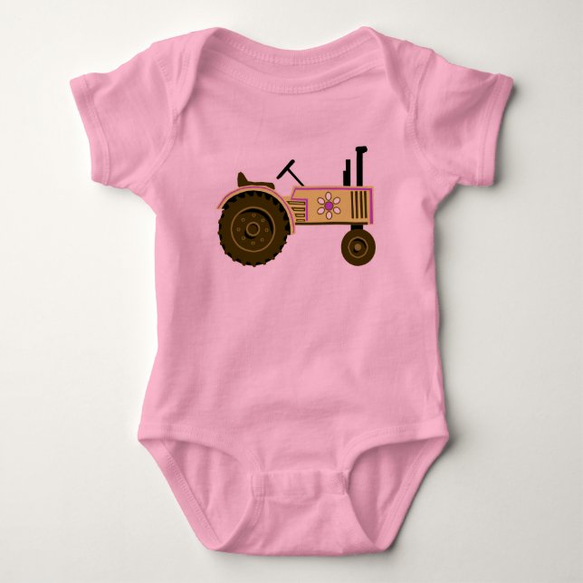 Tiny Tomboy Tractor Tröja (Framsida)
