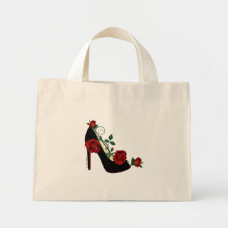 Tiny Tote Bag - Stiletto Ro Mini Tygkasse