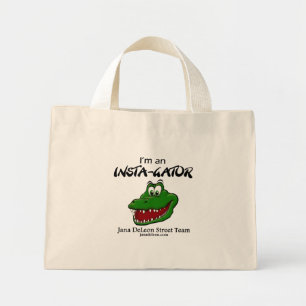 Tiny Tote with Street Team Logotyp Mini Tygkasse