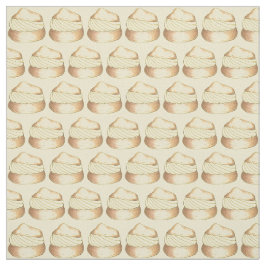 Tiny Vanilla Cream Puff-bakverk efterrätt bakade v Tyg