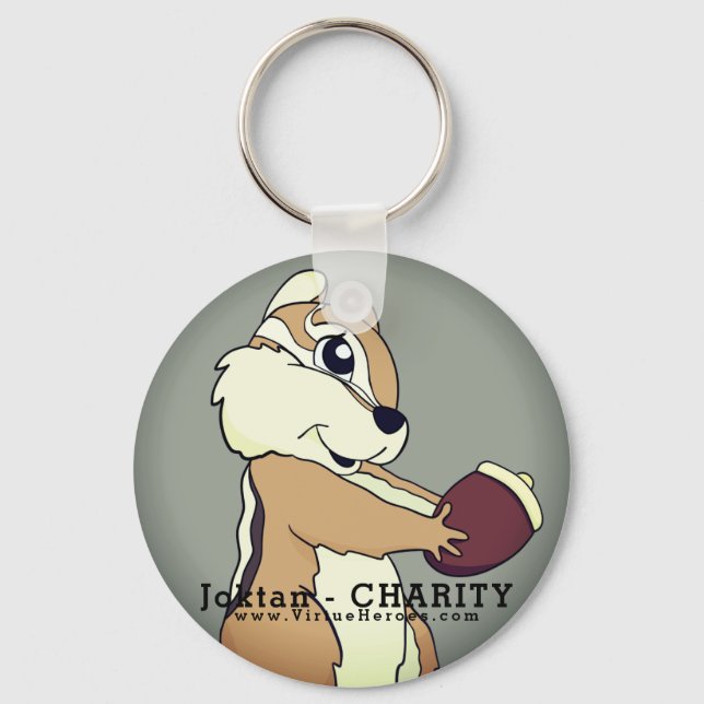 Tiny Virtue Heroes - Joktan Nyckelring (Framsida)