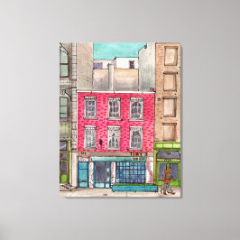 Tiny's 135&the Pub UpFör Tribeca Manhattan NYC Canvastryck