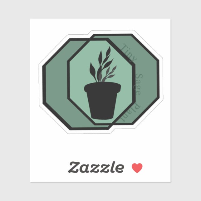 TinySagePlant Klistermärken (Ark)