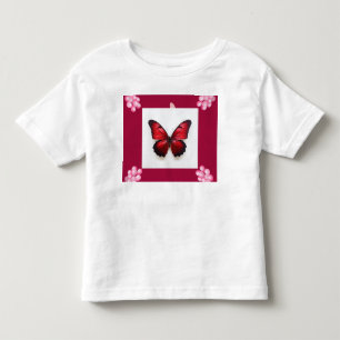 TinyTrend™ Butterfly Småbarn Bra Jersey T-Shirt