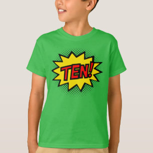 TIO! 10th T-tröja för logotyp för Tee