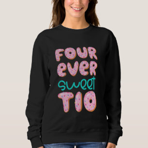 Tio 4e födelsedagen Fyra - varje sötad Donut fjärd T Shirt