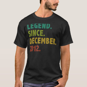 Tio år gammal förklaring sedan december 2012 tiond t shirt
