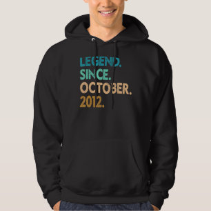 Tio år gammal förklaring sedan oktober 2012 tionde hoodie