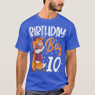 Tio år gammal tionde födelsedag för Älskare Boy Fo T Shirt