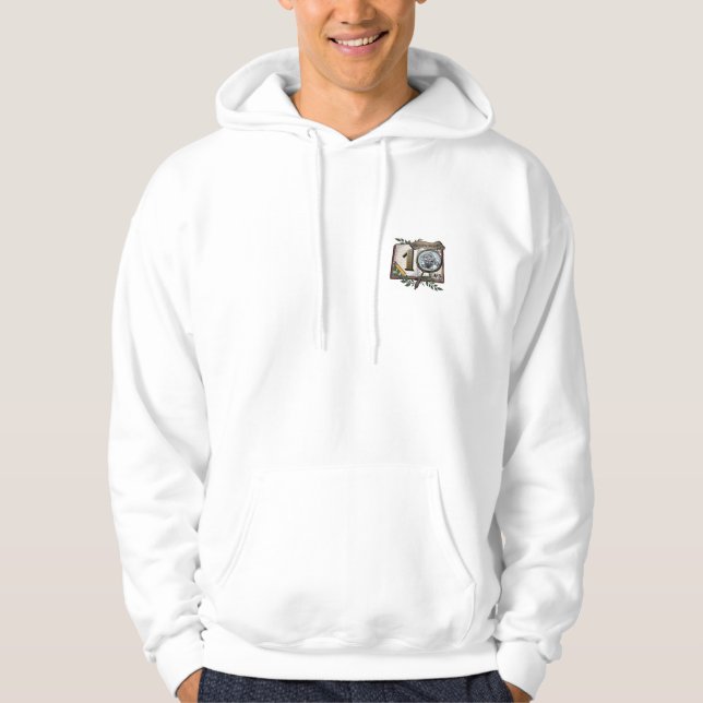 Tio års Badge Hoodie (Framsida)