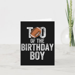 Tio av Birthday Boy American Football Älskare Kort