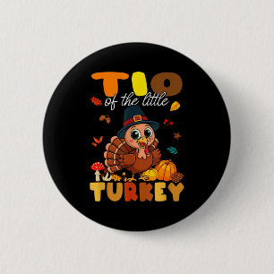 Tio Av Den Lille Kalkon Thanksgiving Baby Shower Knapp