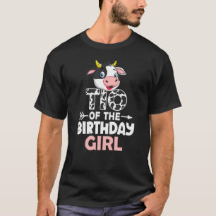 Tio av födelsedag för unga kor på gårdskägget t shirt