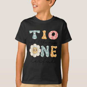 Tio av lille miss Onederful 1st Birthday Girl Dai T Shirt