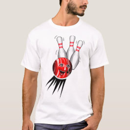 Tio Bowling Strike. T Shirt