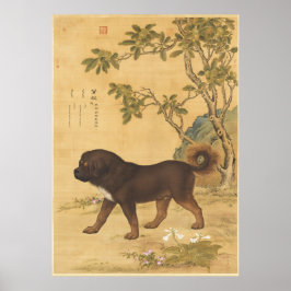 Tio Bror Hound - Cangni (ett tibetanskt bergsområd Poster