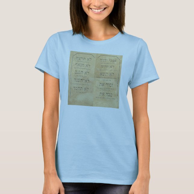 Tio budord Kvinnor Bella+Canvas Ringer T T Shirt (Framsida)