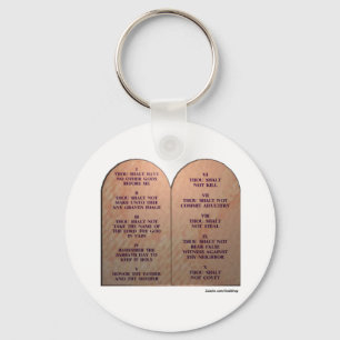 Tio Commandments Nyckelring