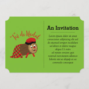 Tio De Nadal-inbjudan Inbjudningar