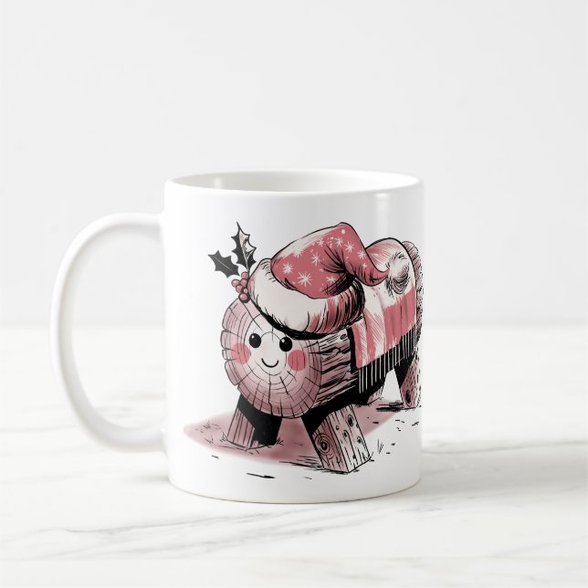 Tió de Nadal Kaffemugg (Vänster)