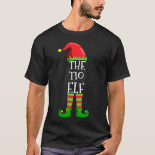 tio Elf Family Matching-julgruppen Funny Gift T Shirt