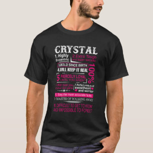 Tio fakta om Crystal First Namn T Shirt
