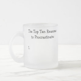 Tio främsta anledningar till att prokrementera jok frostad glasmugg