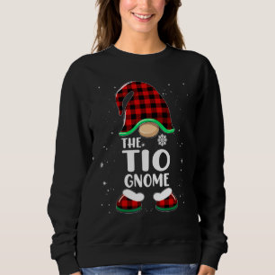 Tio Gnome Buffalo-rutig Matchande Familj Jul T Shirt