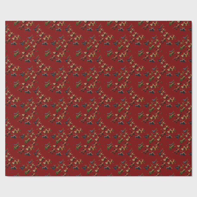 Tio herrar hoppar över de tio budorden Vector Presentpapper (Seam)