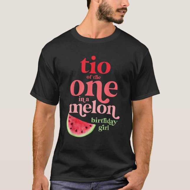 Tio i en Melon Birthday Girl T Shirt (Framsida)