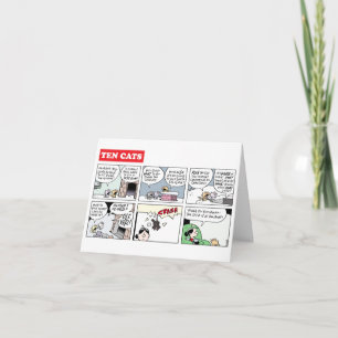 Tio Kattjul på Zazzle Helgkort