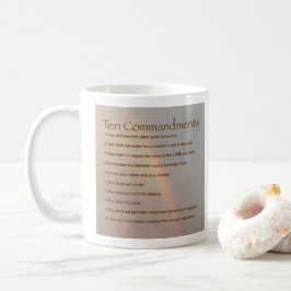Tio kommentarer kaffemugg