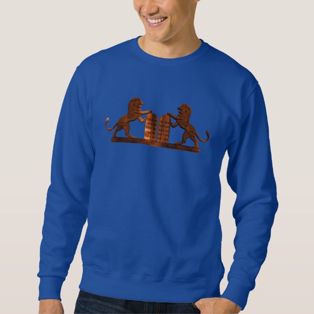 Tio kommentarer och Lejon Sweatshirt (Framsida)
